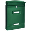 BUZON EXT ALUM VERDE MALADETA - 25,5X12X37