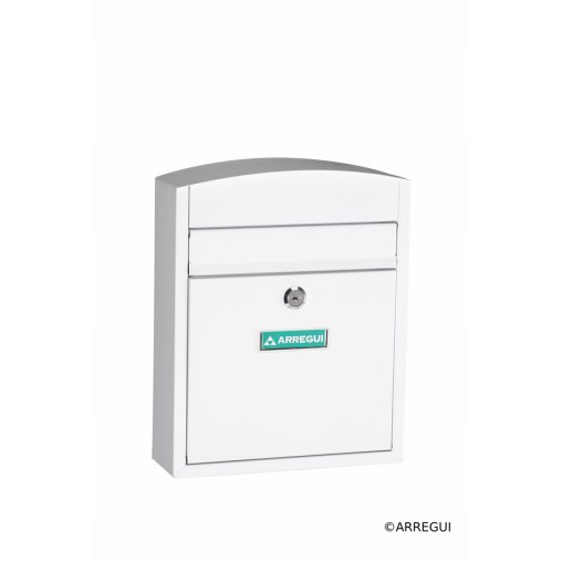 BUZON EXTERIOR ACERO BLANCO - 32X26X9CM