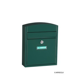 BUZON EXTERIOR ACERO VERDE - 32X26X9CM