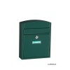 BUZON EXTERIOR ACERO VERDE - 32X26X9CM