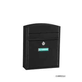 BUZON EXTERIOR ACERO NEGRO - 32X26X9CM