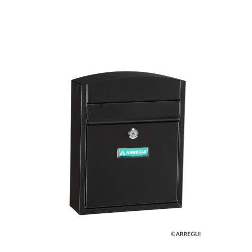 BUZON EXTERIOR ACERO NEGRO - 32X26X9CM