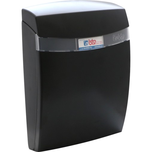 BUZON EXTERIOR ABS CORAL NEGRO - 330X235X90