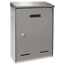 BUZON EXTERIOR INOX NANO - 30X21,6X7