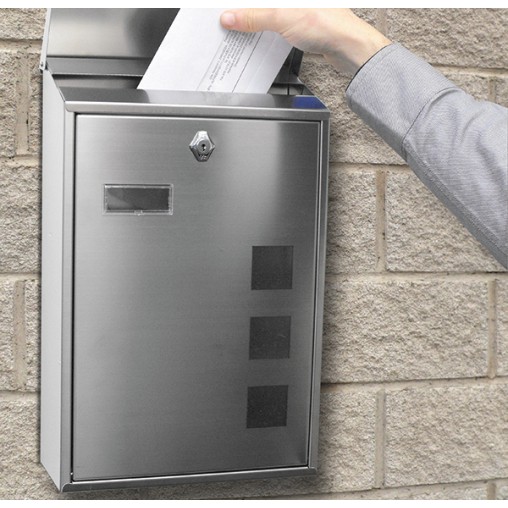 BUZON EXTERIOR INOX LISBOA - 39X25X10