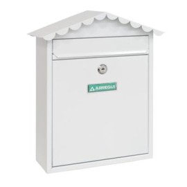 BUZON EXTERIOR ACERO NEGRO - 36X30X10CM