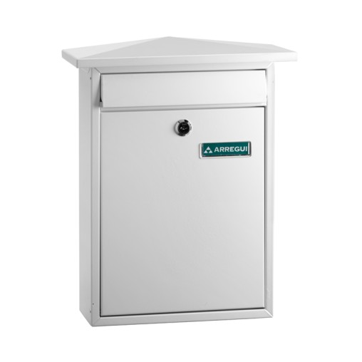 BUZON EXTERIOR ACERO BLANCO - 37X31X10CM