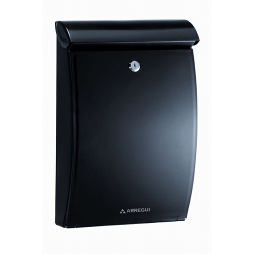 BUZON EXTERIOR POLIESTER NEGRO - 34X24X10CM