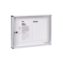 ARMARIO ANUNCIOS ALUM PLATA - 350X480 MM