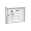 ARMARIO ANUNCIOS ALUM PLATA - 350X480 MM