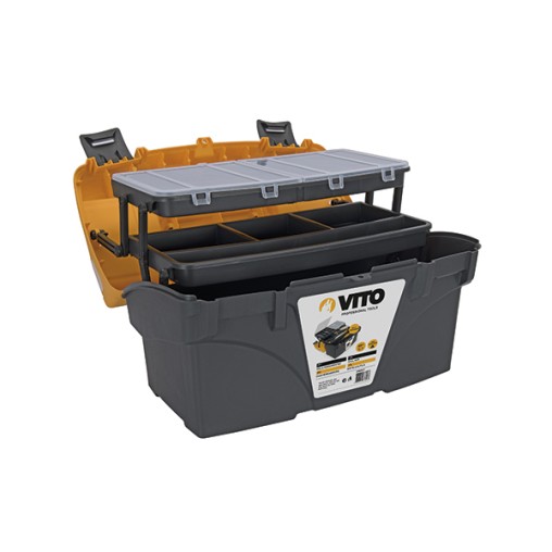 CAJA HERRAMIENTA C/ORGANIZADOR - 17''