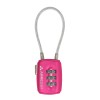 CANDADO COMBINACION FLEXI ROSA - 30 MM