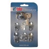 CERRADURA BUZON CROM BLIS N 1
