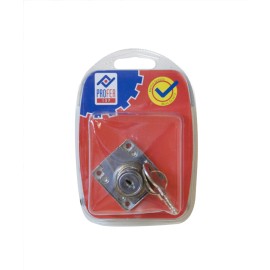 CERRADURA ARMARIO BL 1 PZA - 26 MM