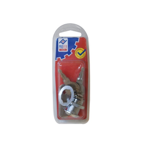 CERRADURA BUZON L/RECTA BL 1 P - 20 MM