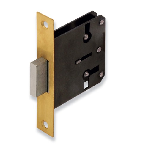 (12 u.) CERRADURA EMBUTIR LLAVE LATON