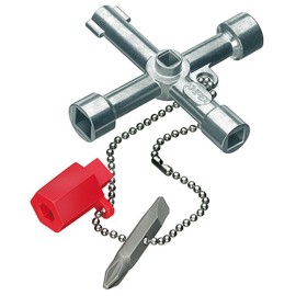 LLAVE ARMARIOS, CONTROL Y PASO - 76 MM