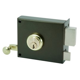 CERRADURA SOBREP IZQ ESMAL EURO - 100 MM