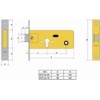 CERRADURA EMBUTIR INOX