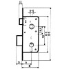 CERRADURA EMBUTIR F/ LATON