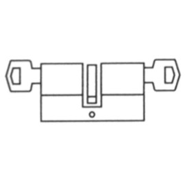 CERRADURA EMBUTIR MET INOX