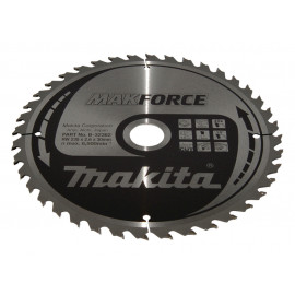 B-32362 Disco sierra circular , Makparace T.C.T, 235 x 30 mm, 40 D