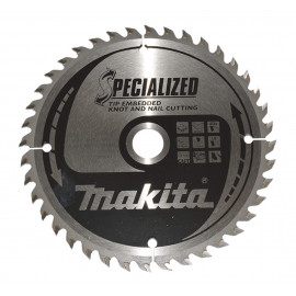 B-33168 Disco sierra circular , Specialized T.C.T, 165 x 20 mm, 40 D
