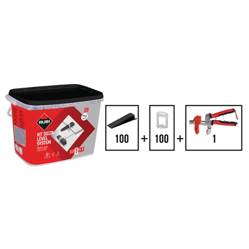 KIT NIVELACION DELTA LEVELLING - 1 MM